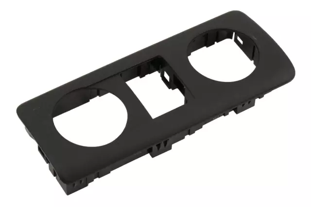 Ebony Head Lamp Switch Trim Plate