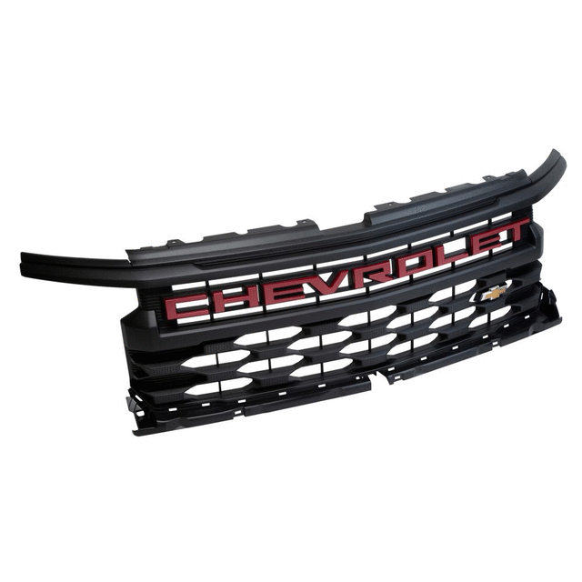 2022-2025 Chevrolet Silverado 1500 Grille, Black With