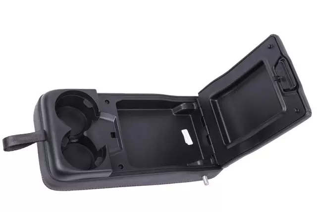 Ebony Rear Driver Side Seat Armrest