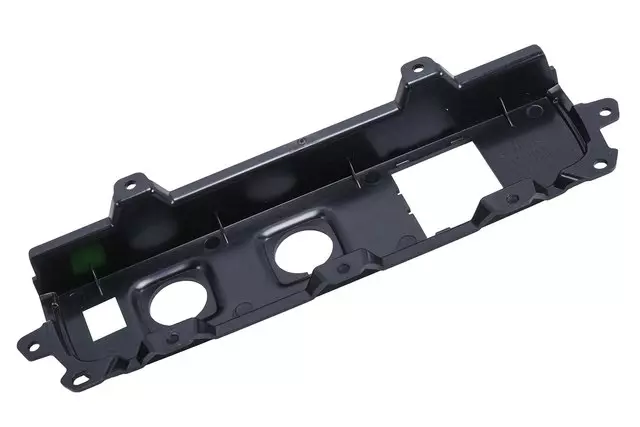 Black Carbon Metallic Front Floor Console Accessory Trim Plate