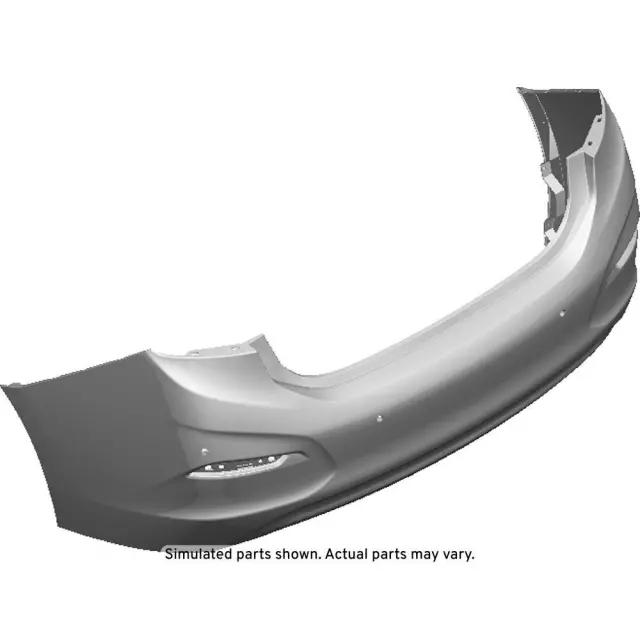 Action Crash Front Bumper Cover Stiffener / Support Rail For 2016-2019 Chevrolet Cruze (99165ZX)