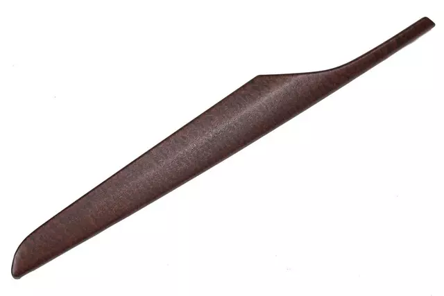 Natural Sapele Front Passenger Side Door Trim Panel Applique