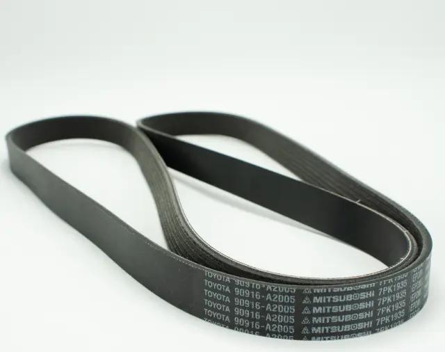 能面 中将 美品 (M5) OEM 2001-2015 Toyota Serpentine Belt Part # 90916-A2005 | Modern