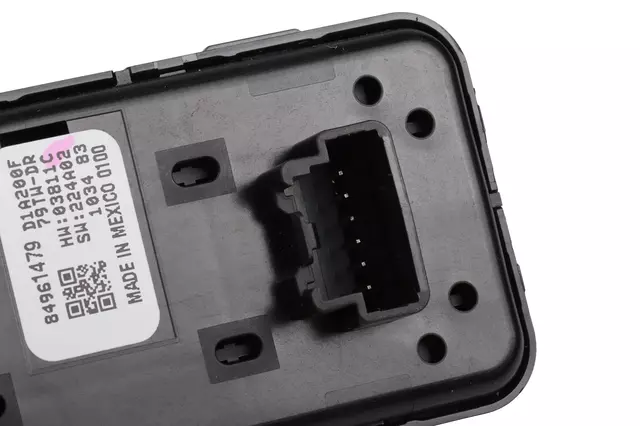 Black Front Side Door Window Control Switch