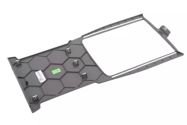 Dark Titanium Front Floor Rear Console Trim Plate