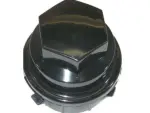Decorative/Functional Nut Cap-Whl (Hex H Black