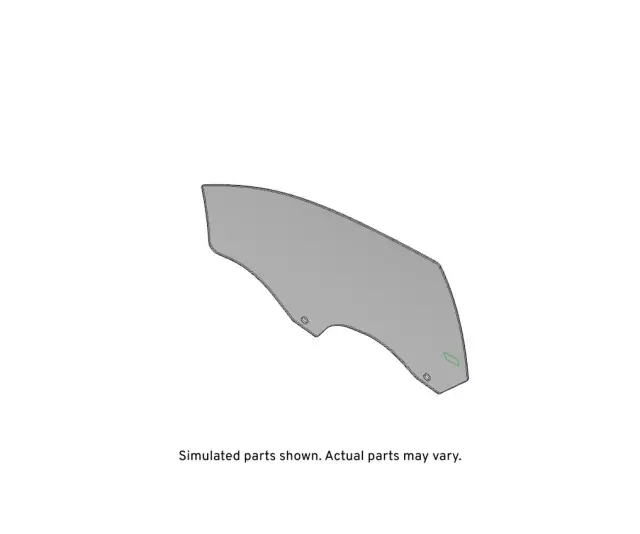 Front Passenger Side Door Window