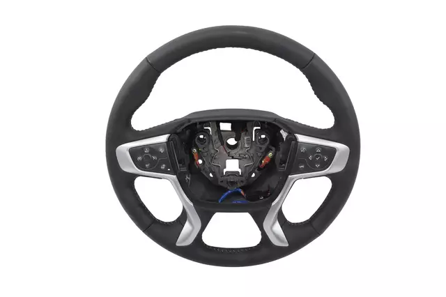 Black Steering Wheel Assembly