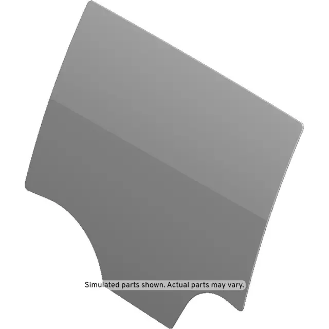 Driver Side Rear Door Window