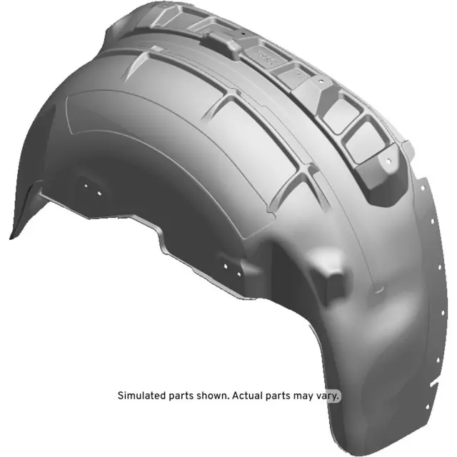 Passenger Side Rear Wheelhouse Liner