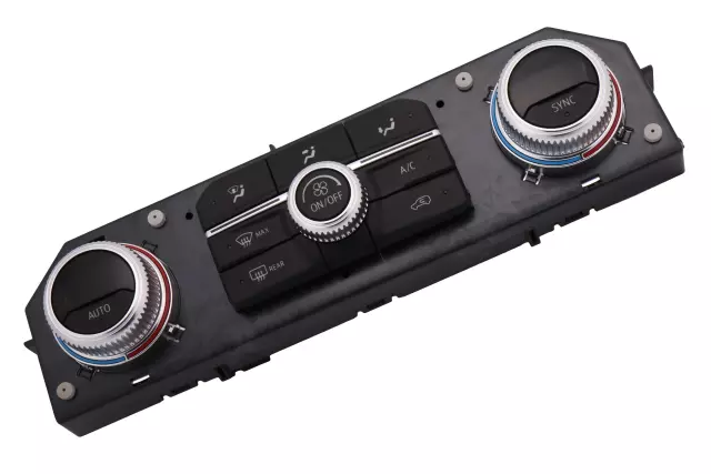 Heater and Air Conditioning User Interface Control