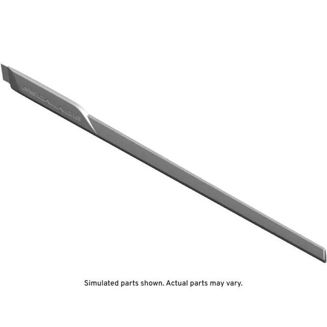 Galvano Silver Front Driver Side Door Molding