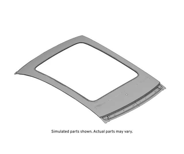 2016-2020 Cadillac CT6 Roof Panel Sunroof Opening
