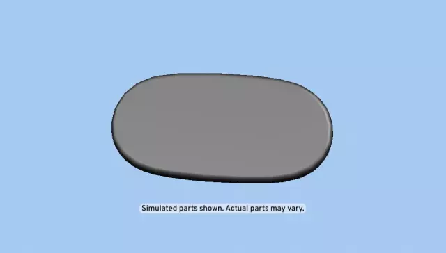 Granite Opel Gray Body Lock Pillar Garnish Molding Plug