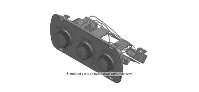 gm 2008-2025 GM Auxiliary Heater and Air Conditioning Control