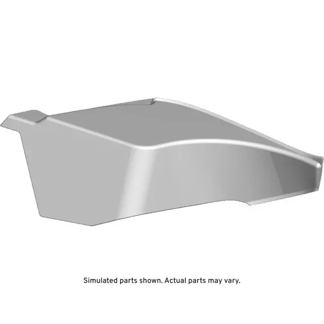 Black Passenger Side Air Inlet Grille Panel Extension