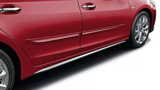 Body Side Molding - Brilliant Red Metallic
