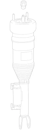 Remanufactured Air Spring Strut