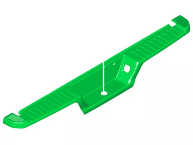 HL3Z-17B807-CDCP Rear Bumper Top Step Pad Cover w/ Tow and Park