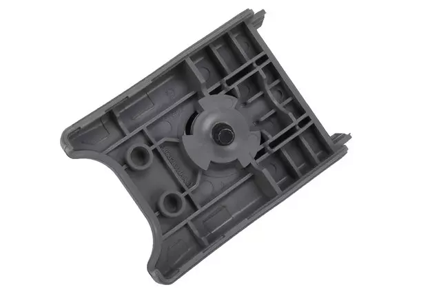 Medium Titanium Front Seat Belt Anchor Plate Cover (at Pre-Tensioner)