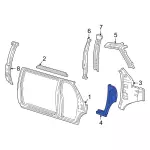 1992-2021 Ford Hinge Reinforced