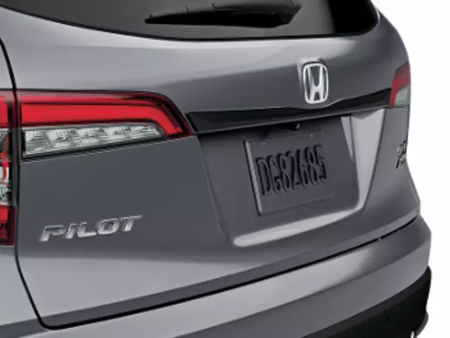 2019-2022 Honda Pilot Tailgate Trim, Gloss Black 08F52-TG7-100A