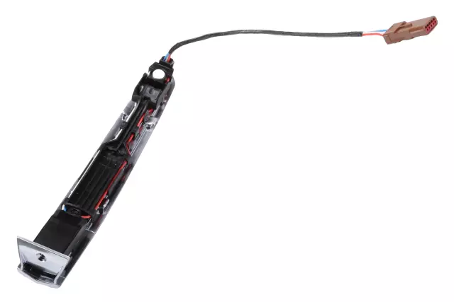 Galvano Silver Rear Side Door Outside Handle Insert