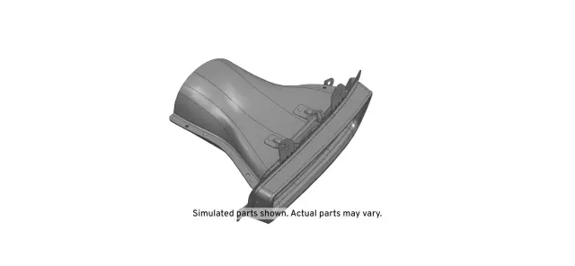 2021-2024 GM - Passenger Side Exhaust Tail Pipe Heat Sleeve