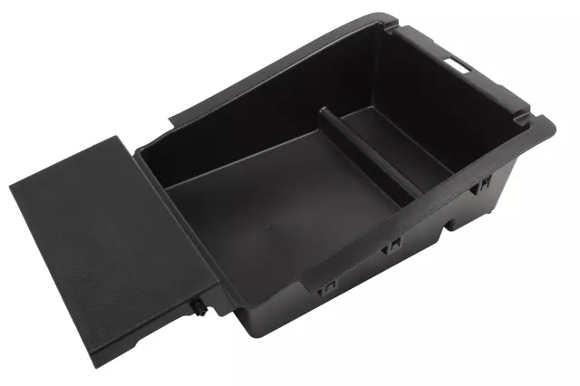 Jet Black Front Seat Storage Compartment Insert