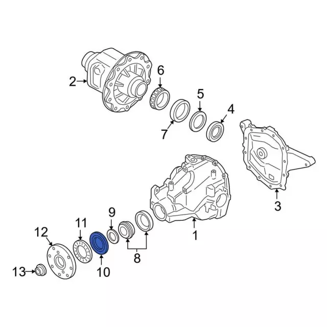 2025-2026 Ford Seal Assembly Oil NL3Z-4676-A | OEM Parts Online