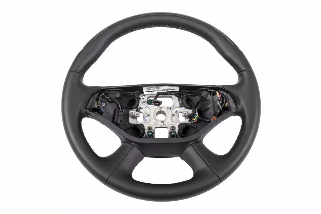 Jet Black Steering Wheel