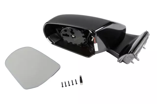 Driver Side Door Mirror Kit with Cover and Bolts