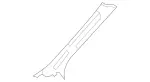 Windshield Pillar Trim