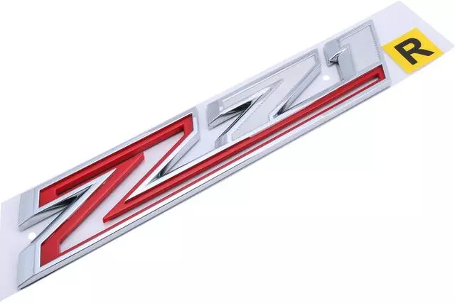 Exterior Bright Chrome Passenger Side Fender Emblem