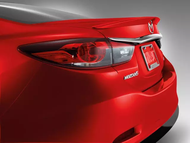 2017 Mazda 6 - Rear Spoiler - Soul Red