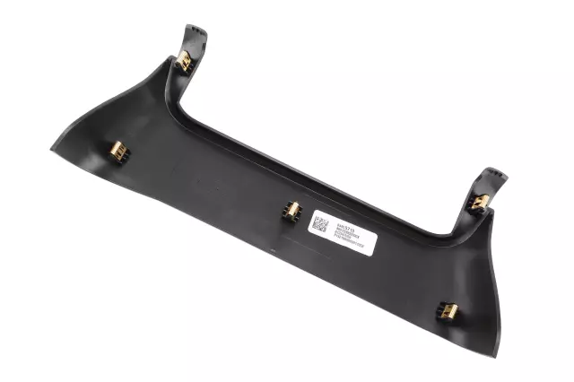 Black Front Floor Console Rear Trim Lower Panel