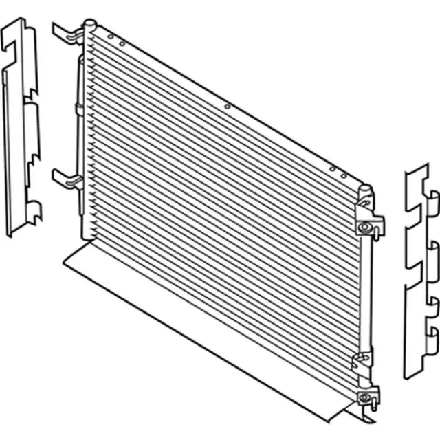 KR3Z-19712-A - A/C Condenser 2015-2023 Ford Mustang | Online Ford