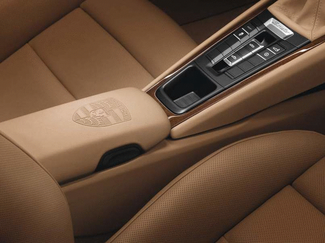 2013-2016 Porsche - Lid Of Storage Compartment With Porsche Crest