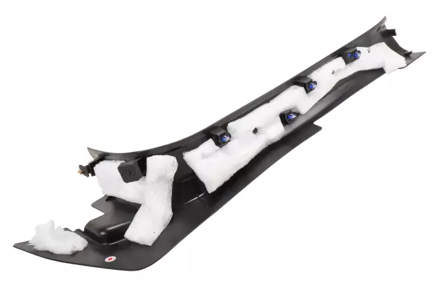 Jet Black Front Driver Side Door Sill Garnish Molding