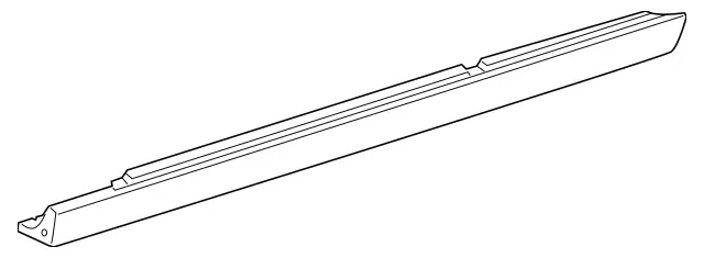 254-698-08-00 - Trim, Step 2016-2026 Mercedes-Benz GLC300