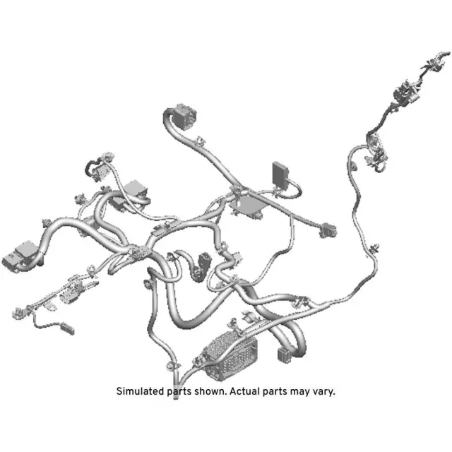 2018-2019 GMC Terrain - Front Passenger Side Seat Wiring Harness