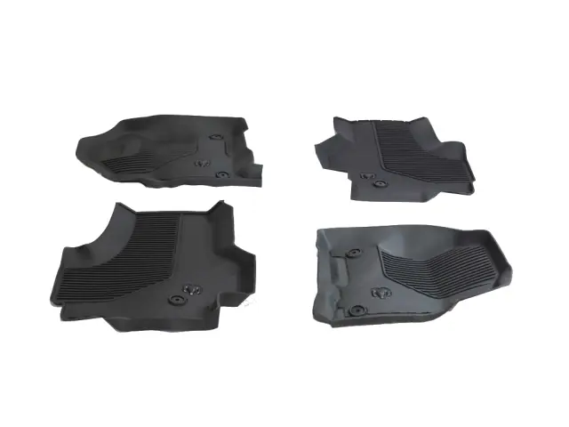 82215323AD - All-Weather Floor Mats -- Quad (Black) 2019-2026 Ram