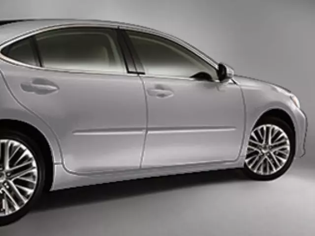 Body Side Moldings - Liquid Platinum