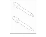 1994-2026 Mercedes-Benz - Hexagonal Head Screw