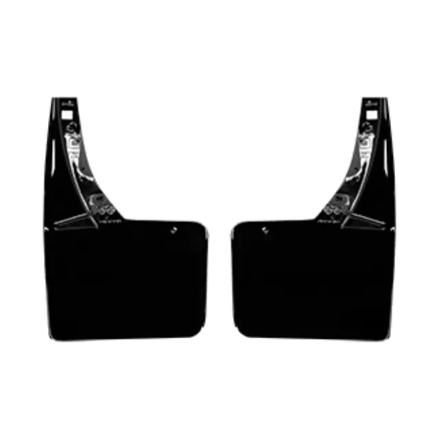 Splash Guards - Molded - Front-Black