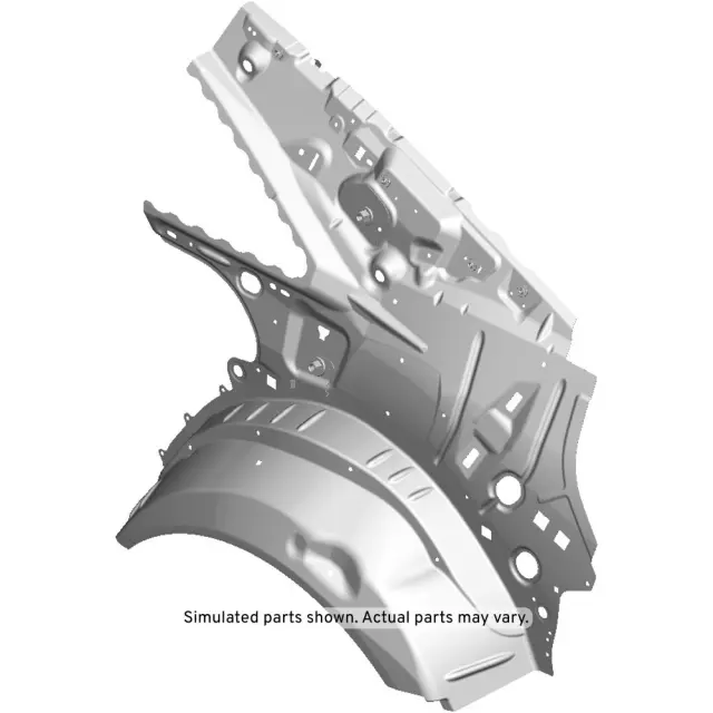 Rear Driver Side Inner Quarter Panel