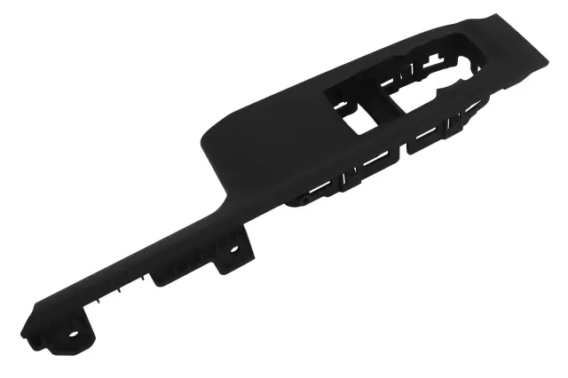 Black Front Driver Side Door Armrest Switch Mount Plate