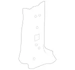Hinge Pillar Reinforced