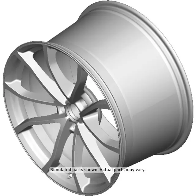 20x12-Inch Aluminum Rear Wheel
