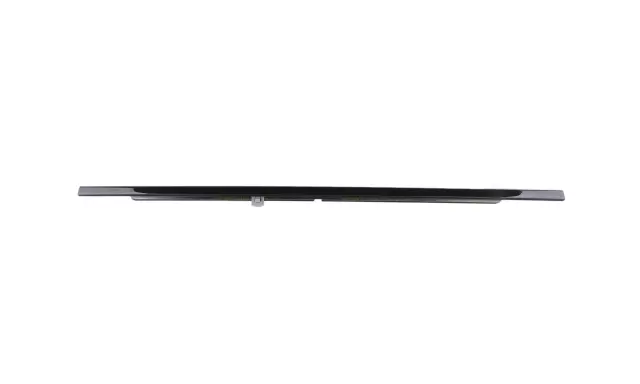 Black Rear Driver Side Door Window Belt Reveal Molding